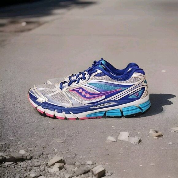 Saucony Women's Purple/Teal Training Running Athletic Shoes Size 10 - Picture 1 of 8